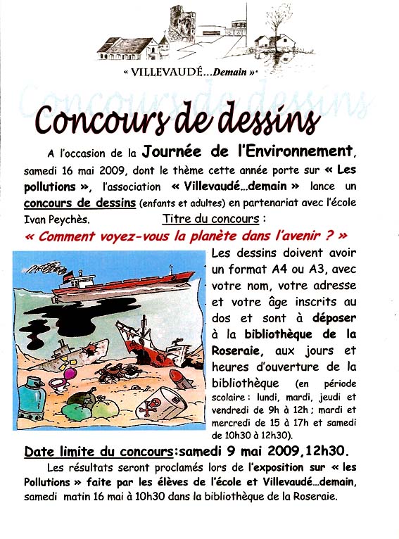 Concours dessin environnement 2009