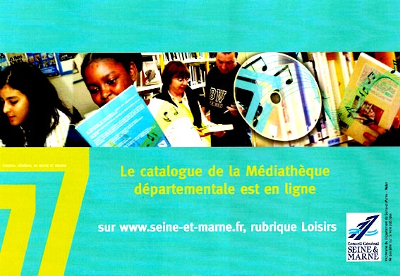 Médiathèque, prêt de livres