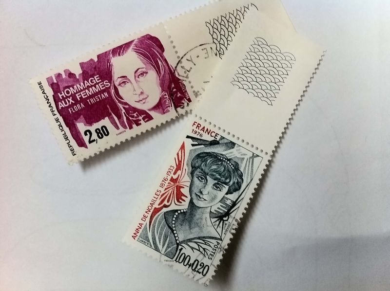 Timbres Hommage aux femmes