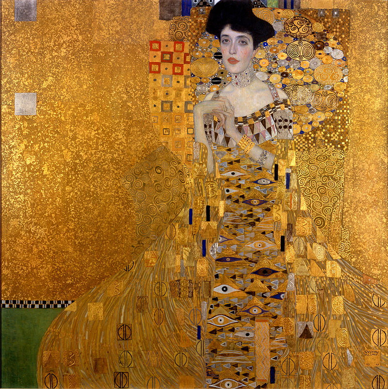 2 Gustav Klimt portrait d’Adèle Bloch-Bauer