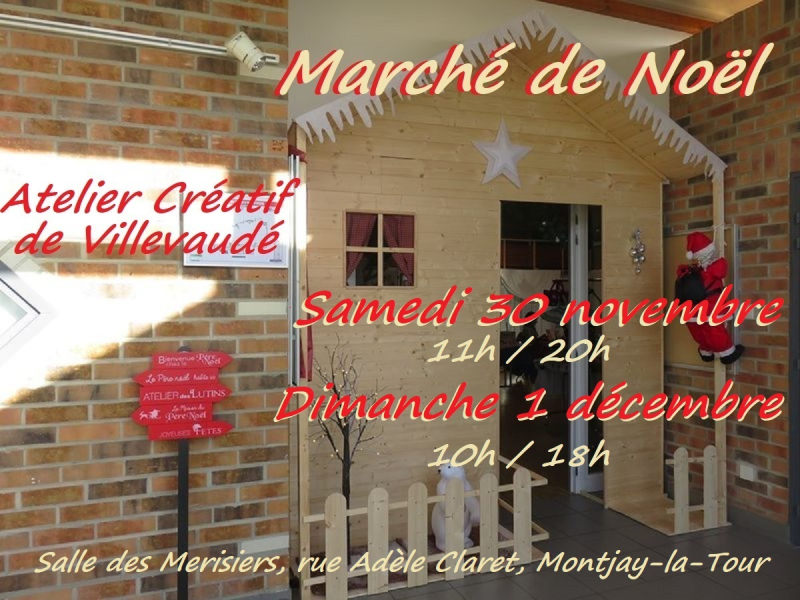 Atelier Créatif marché noël