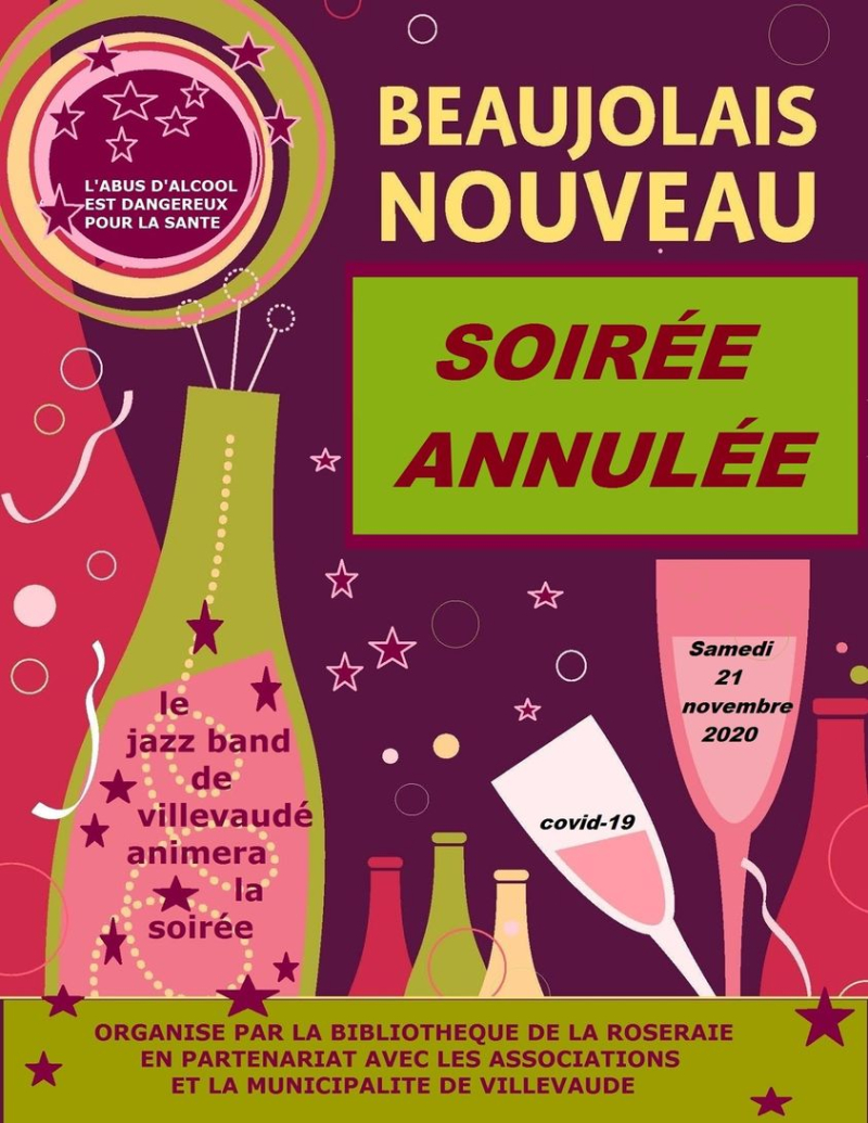 Annulation soirée beaujolais