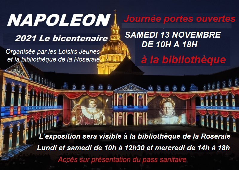 AFFICHE EXPOSITION NAPOLEON -