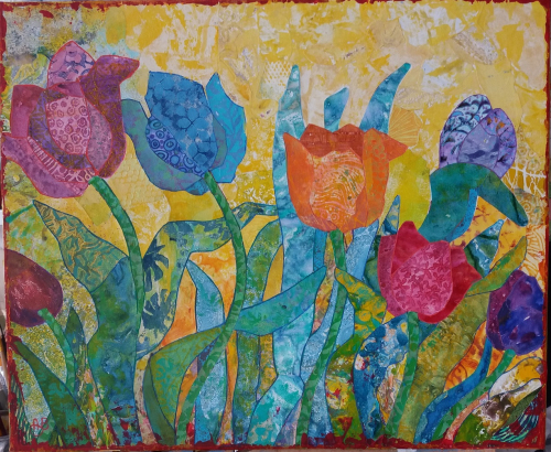 46 - 38x46 Tulipes en folie 1