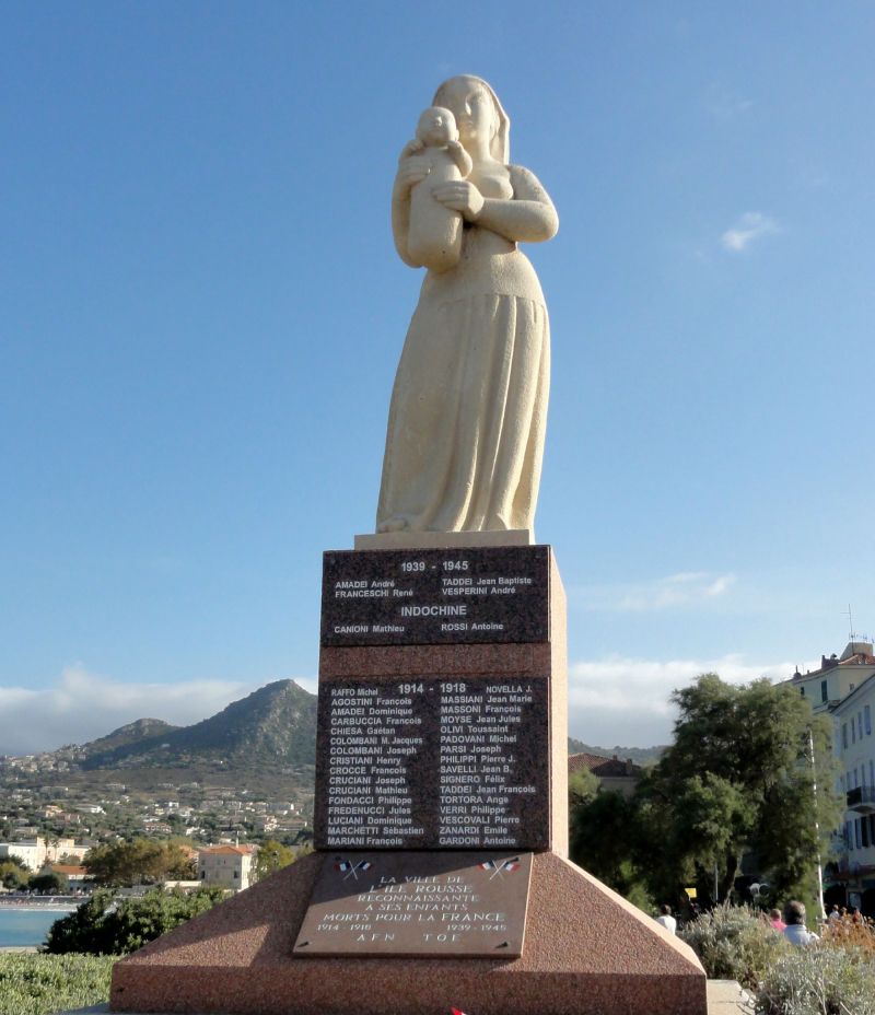 Monument morts Ile Rousse1