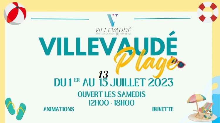 Villevaudé plage