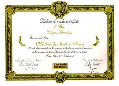 DIPLOME AFFICHE