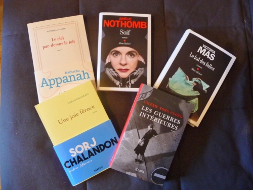 Rentrée litteraire 2019